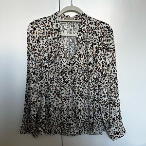 Zadig & Voltaire Animal Print Blouse